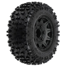 Pro-Line Badlands 2.8" Tires on Black Removable Hex Wheels (2)
