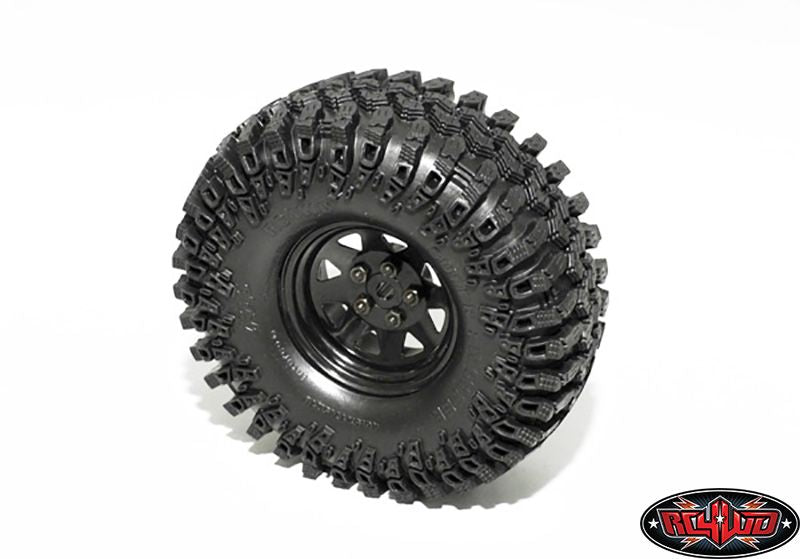 RC4WD 1.9" 5 Lug Wagon Steel Stamped Beadlock Wheels (Black) (4)