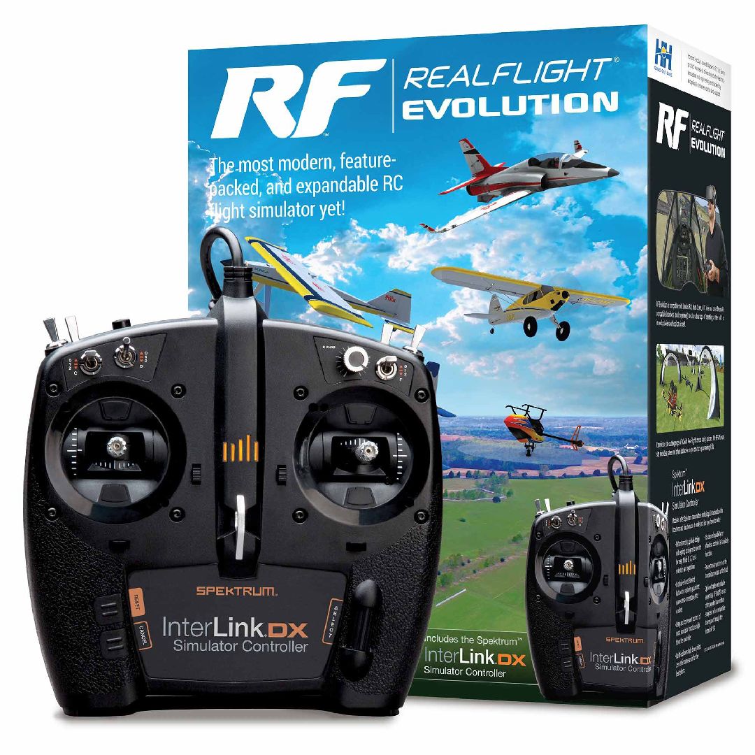 RealFlight Evolution RC Flight Sim w/ InterLink – The Thing Shop