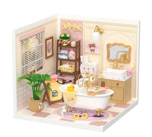 Rolife Pop Bubble Bathroom DIY Plastic Miniature House