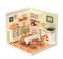 Rolife Warm Dining Room DIY Plastic Miniature House