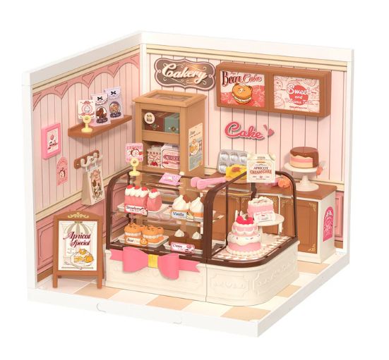 Rolife Tasty Cake Shop DIY Plastic Miniature House