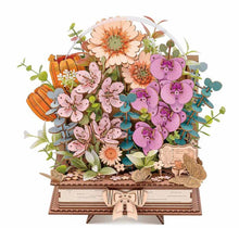 Rowood Wooden Blooming Book 3D Wooden Puzzle