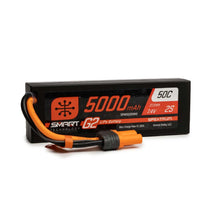 Spektrum 5000mAh 2S 7.4V Smart G2 LiPo 50C Hard Case; IC5