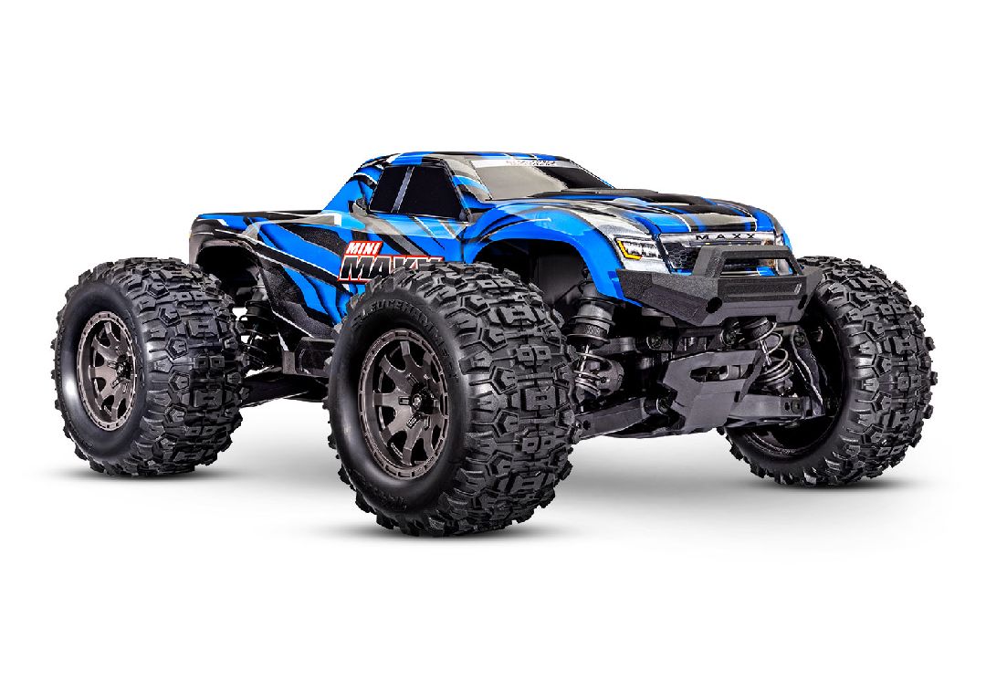 Traxxas 1/16 Mini Maxx BL-2S 4x4 RTR - Blue