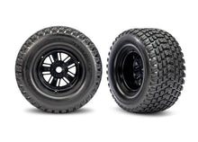 Traxxas Tires & wheels, Funco (Gravix, rear)(1 left, 1 right)