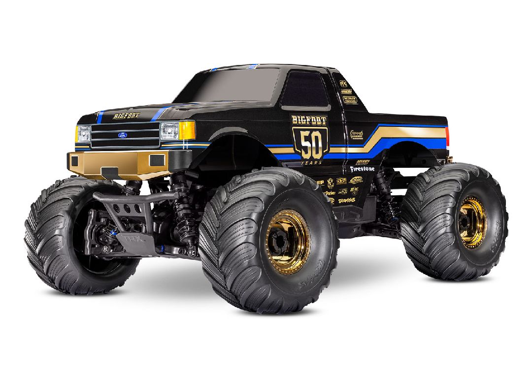 Traxxas 1/10 MT BL-2S 4x4 RTR - Bigfoot 50th Anniv (Incl B&C)