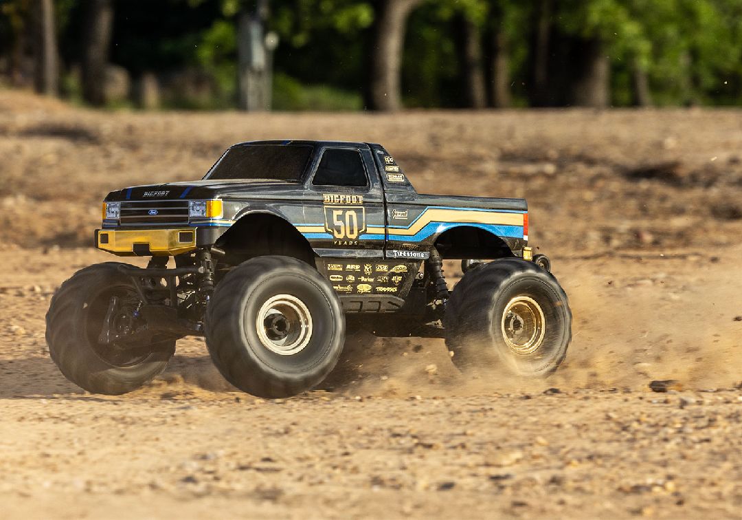 Traxxas 1/10 MT BL-2S 4x4 RTR - Bigfoot 50th Anniv (Incl B&C)
