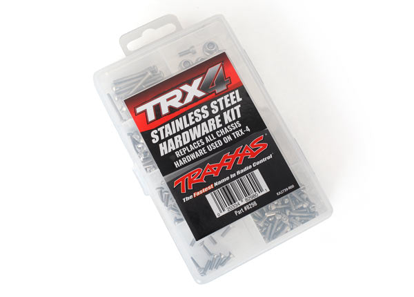 Traxxas Hardware kit, stainless steel, TRX-4 (contains all stain)