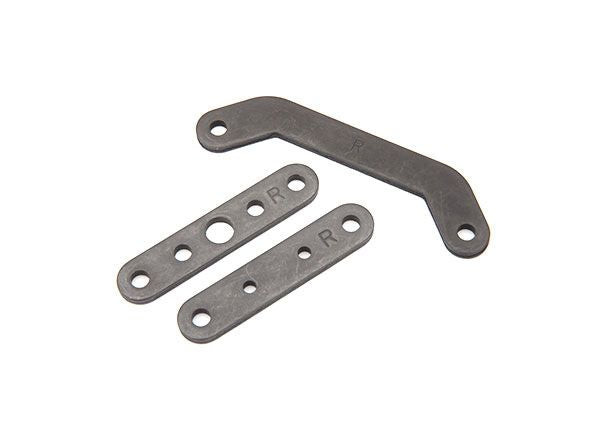 Traxxas Bulkhead tie bar, rear, upper (1)/ lower front (1)/ low