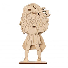 Ugears Hermione Granger Wooden 3D-Puzzle Coloring - 5 Pieces